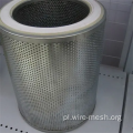 Ekran siatki z drutu filtra stalowego bez mikroinstain
